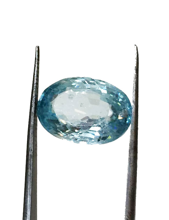 13.25 ratti (11.90 ct) Natural Blue Zircon
